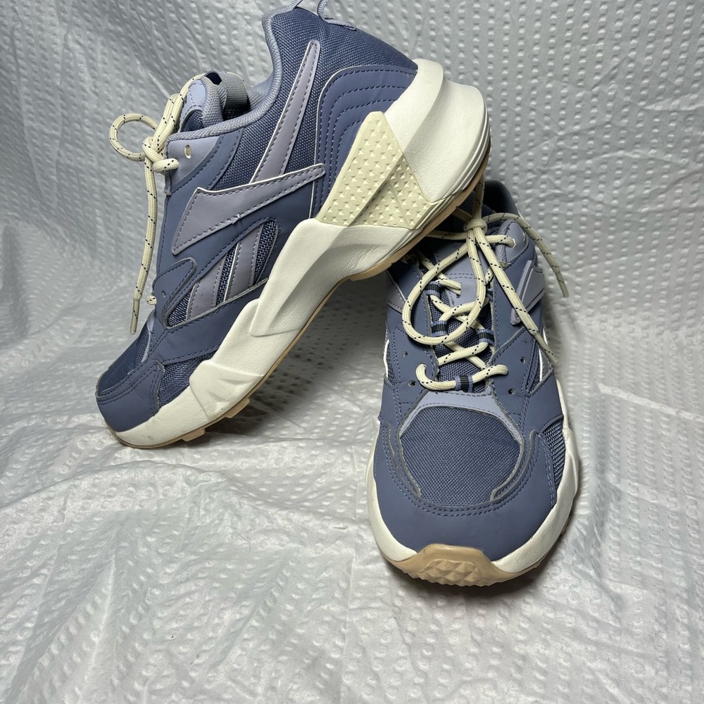 Periwinkle purple Reebok Dad Shoes